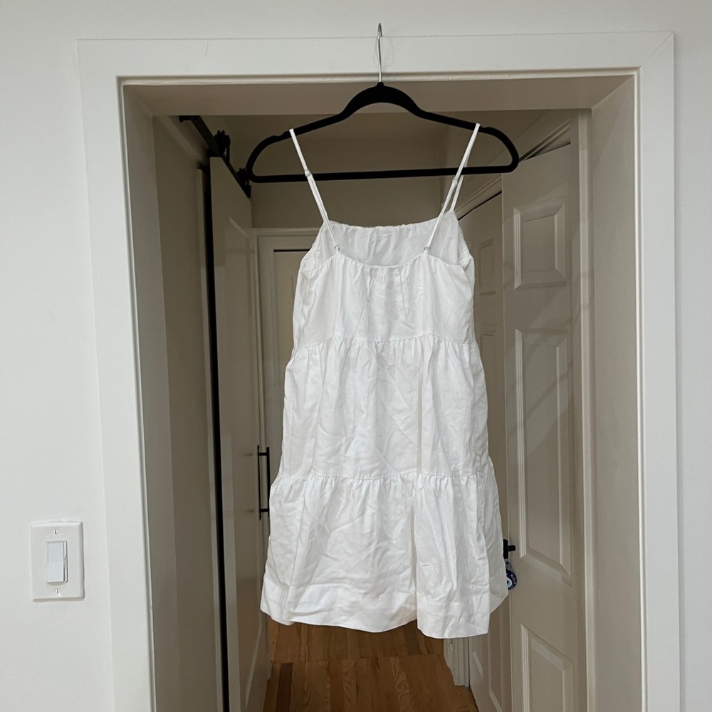 DYNAMITE TRAPEZE CAMI DRESS